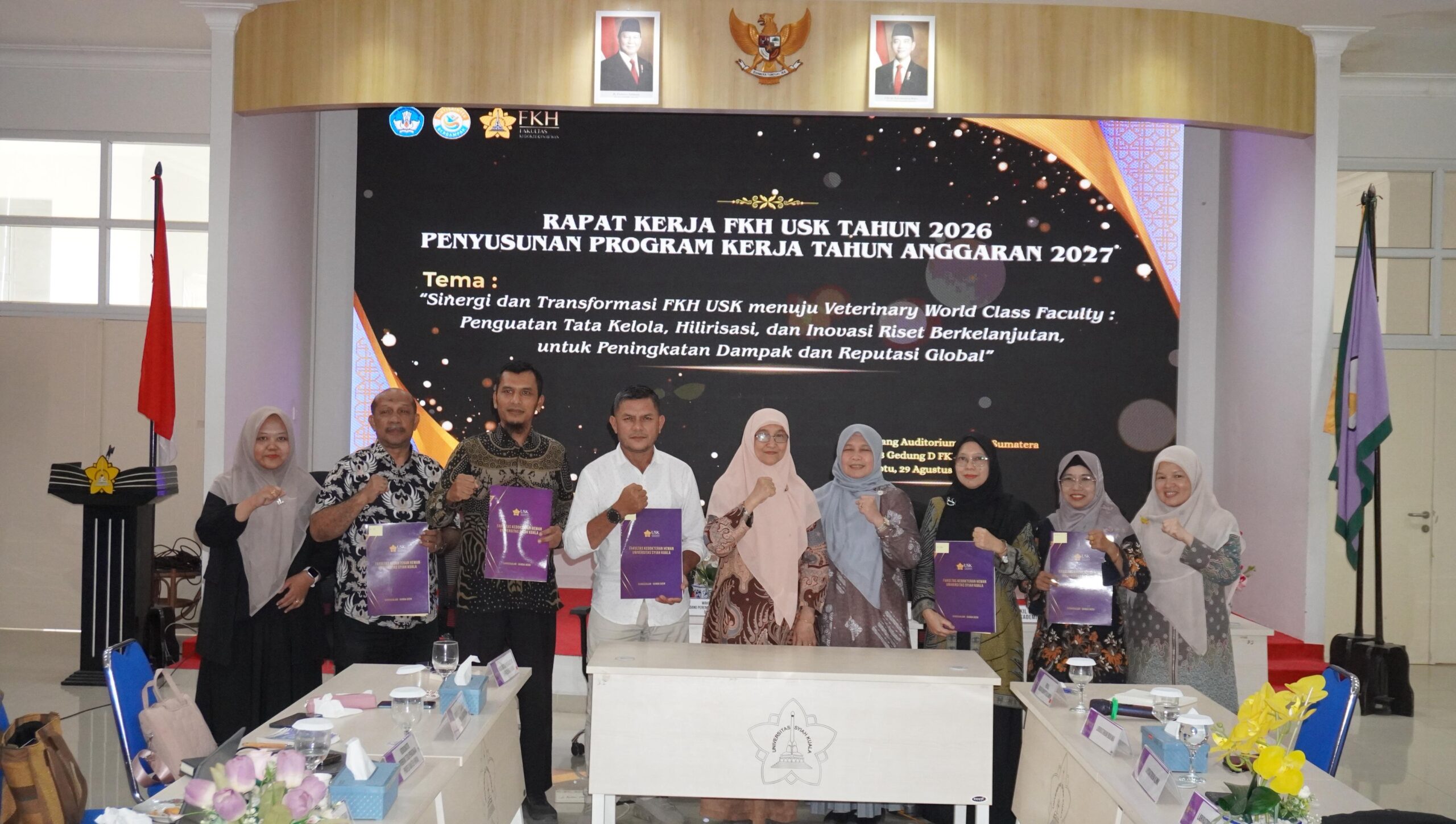 Pemaparkan Program Kerja Tahun 2027 PS DSV pada Raker FKH USK 2026
