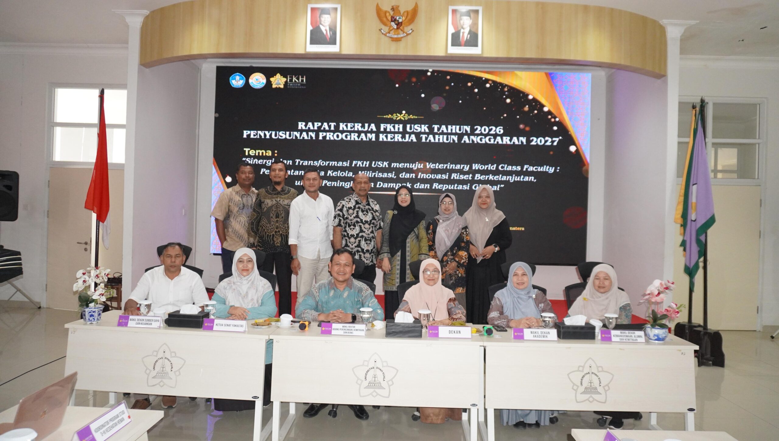 Pemaparkan Program Kerja Tahun 2027 PS DSV pada Raker FKH USK 2026